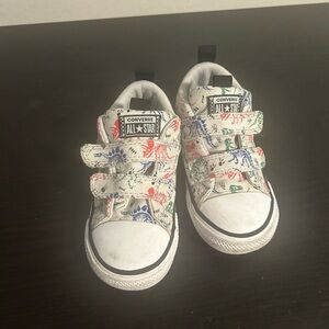 Toddler Dinosaur Converse Size 8